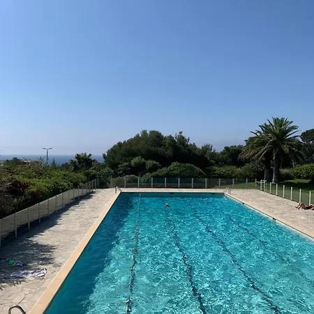 Cap6 Bel Vue Magnifique Mer, Piscine Tennis T3 Refait A Neuf *